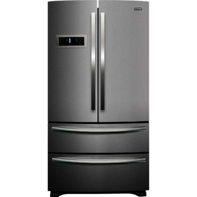 Stoves FD90 SS Side By Side Fridge Freezer in Stainless Steel